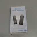 2026 Upgraded Wireless HDMI Transmitter and Receiver 328FT/100M, 4k Decode 1080P Output, Plug & Play Portable 2.4g/5g, Wireless Hdmi Extender Kit to Monitor from Laptop/PC/Projector/TV Box (Black)