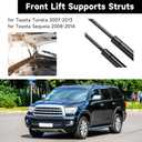 Front Hood Lift Supports Struts Gas Shock Spring - Compatible for Toyota Tundra 2007-2013 for Toyota Sequoia 2008-2014 - Replace Part 534400C020 Set of 2