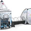 Sumbababy Space Tent for Kids: Space Toy for Baby- Kids Tent with Tunnel - Tunnel Toys for Toddlers.
