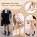 MANZI 12 Pairs Women's Ankle High Sheer Socks