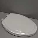 KOHLER 24764-RL-0 Rutledge Nightlight ReadyLatch Slow Close Toilet Seat, Elongated, Quiet-Close Lid and Seat, Grip-Tight Bumpers, White