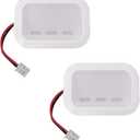2pc W11483116 Refrigerator LED Light Compatible With Whirlpool KitchenAid Replacement 4961291 AP6990551 PS16221108 EAP16221108