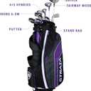 Callaway Golf Strata Complete Golf Set Right, 16 Piece (Strata Ultimate), Women's, Standard,  (Driver, 3 Wood, 4 & 5 Hybrid, 6 - 9 Iron, Pitching Wedge & Sand Wedge, Putter, Stand Bag, 4 Head covers)