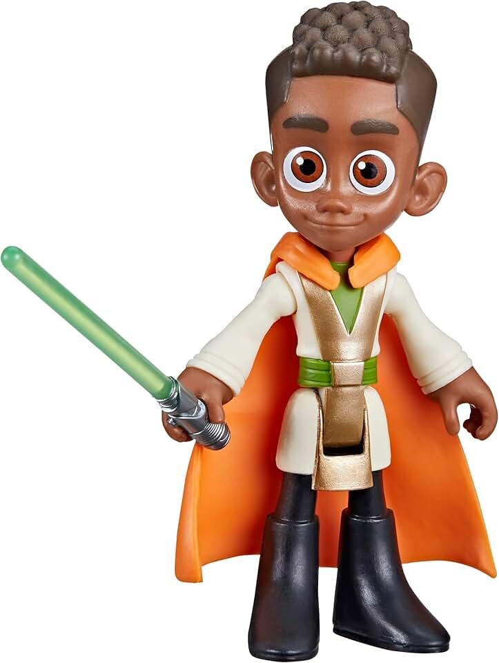 Star Wars: Young Jedi Adventures Kai Brightstar Action Figure, 4-Inch Scale Toys, Preschool Toys for 3 Year Old Boys & Girls. Pack of 3