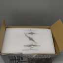 Electric Spice and Nut Grinders - 3 Stainless Steel Blades, 1 Filter, 1 Brush - 500W Grinder for Kitchen Dry Use (Black)