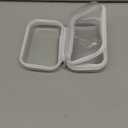 Ceenna 2 Pcs Clear Hard Shell Zipper Case Pouches Plastic Diaper Bag Organizer Travel Clear Toiletry Makeup Bag Toy Storage Pencil Case for Women(7.48 x 3.94 x 1.97 Inch)