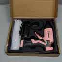 GoGonova Cordless Glue Gun, 15s Fast Preheating 2Ah Cordless Hot Glue Gun with 25 Pcs Premium Mini Glue Gun Sticks, USB-C Battery Rechargeable Hot Glue Gun, Smart Power-Off, Pink