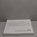 Ergonomic Wireless Keyboard Mouse Combo, EDJO Bluetooth/2.4G Dual-Mode Connection, Soft Foam Wrist Rest, Silent Typing, Waves Key Design and 3-Level DPI Adjustable Wireless Mouse for Windows, Mac OS (black)