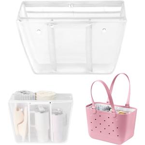 OUTXE Beach Bag Organizer Inserts Compatible with Extra Large Simple Modern Bag Accessories, Lightweight Mesh Insert Divider Pouch for XL Simple Modern Bag, Beach Tote Bag Insert for Organizing
