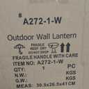 Dusk to Dawn Outdoor Wall Sconce Lights, Large Waterproof Exterior Wall Lantern Light Fixture with E12 Base, Oil Rubbed Bronze Wall Mount Light, Outdoor Wall Lights for Porch (A272-1-ORB)
