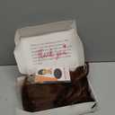 Morvally Short Brown Bob Wig with Bangs for Cosplay Costume Hallaween Party Including Glasses (Brown)