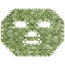 gemshan Jade Mask,100% Natural Stone Facial Mask for SPA Skincare Beauty Tools for Puffy Eyes Dark Circles