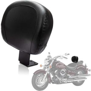 Sissy Bar Driver Backrest Rider Seat Pad for Dragstar Vstar XVS 400 650 1998-2025