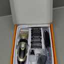 oneisall Dog Clipper Low Noise, Dog Grooming Kit with Rechargeable, Dog Shaver Cordless Electric Quiet Hair Clipper Set for Dog Cats PetsGold