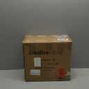 Creative Co-Op Rustic Resin Bird Table Lamp with Black Rectangle Shade, Gold Finish