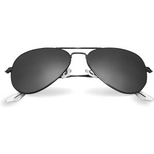 Bio-th Polarized Sunglasses Men Women UV Protection, Polarized Fishing Sunglasses Mens, for Fishing Golf, Retro Driving (58mm, * Black Gray)