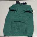 Dog Sweater Soft Polo Pullover Dog Sweaters for Small Medium Dogs Cats Knitted Thick Warm Puppy Clothes for Chihuahua Yorkie Bulldog Christmas Cold Weather Pet Outfits (XXL (Back: 20.8",Chest: 27.9", 45-70Ibs), Dark Green)