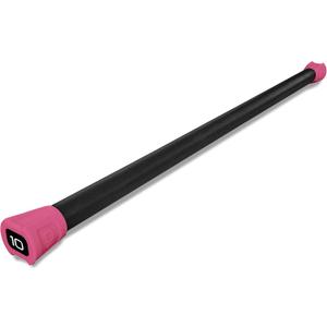 CAP Barbell 10 lb Total Body Workout Weighted Bar - Green | Exercise Bar for Strength Training, Yoga, Pilates, Resistance Training, and Home Gym Workouts
