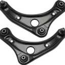 2pcs Front Control Arms w/Ball Joints Sway Bars for 2012-2019 Nissan Versa