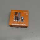 Portable Bluetooth Speaker with Lights, Transparent Wireless Mini Bluetooth Speaker with TWS, Perfect Small Speaker HD Sound and Bass for Office, Home, Shower, Room, Bike, Car (Black)