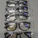 CCVOO 5 pack Reading Glasses for Women/Men, Bifocal, Progressive, Readers for Women/Men, Eye glasses, Blue Light Glasses, +2.50