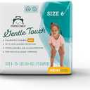 Amazon Brand - Mama Bear Gentle Touch Diapers, Size 6, 27 Count Pack Of 4