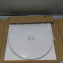 14.2" Microwave Glass Plate for LG Microwave Plate MJS47373304, 14 1/8 Inch Replacement Microwave Glass Plate Compatible with Frigidaire A13804901 (14.2" Small Coupler Hole)