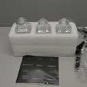 3 Pack 16.9oz (500ml) Glass Coffee Syrup Dispenser with Pump, Syrup Pump Dispenser for Coffee Bar, Coffee Syrup Bottles with Labels