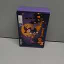 Black Cat Costume for Girls, Halloween Cat Costume Set with Light Up Tutu Skirt, Ears Headband Tail Gloves for Kids