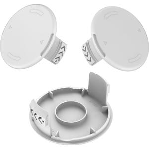 AC14HCA Replacement Spool Cap Compatible with Ryobi Weed Wacker 18V, 24V, 40V, Trimmer Line Cover 993373001 for Ryobi One+ String Trimmer (Pack of 3)