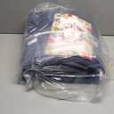 Wistown Cotton Bedspread Quilt Sets, Real Patchwork Bedding Sets with Luxury Floral Paisley Pattern, 3 Pieces Reversible Soft Lightweight Coverlet for All Season, Navy Blue, Queen Size