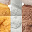 2 x Dog Sweater, 3 Pack Dog Sweaters for Small Dogs or Cats, Girl or Boy, Warm Dog Clothes Shirt Coat for Winter Christmas (Beige, Coffee, Yellow, XX-Small)