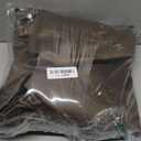 PRIMROSE Brown Polyester Velvet Curtains 84 inch Long for Living Room, Set of 2 Panels Blackout Rod Pocket Back Tab Window Treatment Room Darkening Heavy Decorative Curtains Drapes for Bedroom.