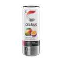 CELSIUS Sparkling Mango Passionfruit, Functional Essential Energy Drink 12 Fl Oz (Pack of 12) (EXP 05/01/26)
