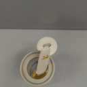 6.8oz Oil Dispenser Bottle with Brush for Kitchen, Basting Bottle, Silicone Basting Brush, for Cooking BBQ Kitchen, White