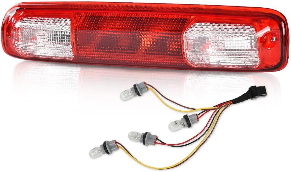 PIT66 High Mount 3rd Brake Light Compatible with 1999-2006 Chevy Silverado GMC Sierra 1500 2500 3500 & HD/Fit 2007 Silverado Sierra 1500 2500 3500 & HD Classic Models