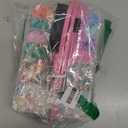 Hair Accessories for Girls, 1350P Colorful Hair Ties with 44P Hair Clips, Glitter Butterfly Hair Clips, Hair Wax Stick, Butterfly Hair Claws, Hair Barrettes with Comb Set&Organizer Box, Christmas Gift