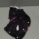 Ekouaer Nightgowns for Women Button Down Sleep Shirts Tank Sleeveless Nightshirt Soft Sleepwear with Pockets (Large, Black Sakura)