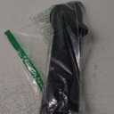 Gimars Upgrade Enlarge Silky and Superfine Fabric Gel Memory Foam Keyboard Wrist Rest Set, Ergonomic Keyboard Mouse Wrist Support for Typing Pain Relief, Comfort for Office, Gaming, Computer, Black