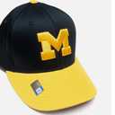 Michigan Wolverines NCAA OC Sports Navy Two Tone M Hat Cap Adult Mens Adjustable