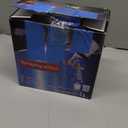 RRJ HVLP Spray Gun Kit, 650ml Mixing Cup& 10x Disposable Cups and Lids, Paint Gun Automotive with 1.4/1.7/2.0/2.5mm Nozzles, Paint Guns for House Painting, Car, Furniture, Fence, DIY (Blue)