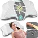 Pain Relief Cervical Pillow for Neck Support, Adjustable Ergonomic Pillow Cozy Sleeping, Odorless Orthopedic Memory Foam Pillow, Contour Bed Pillow for Side Back Stomach Sleeper