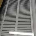14x14 Return Air Grille [Duct Opening Size],Return Air Vent Cover for Wall Or Ceiling,Steel Return Air Filter Grilles Removable Face/Door for 1 Inch Filters (14"W x 14"H [Duct Opening])