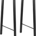 Bar Table Legs 40 Inch Metal Dining Table Legs Heavy Duty Metal Desk Legs Coffee Table Legs, Black, Set of 2