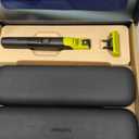 Philips Norelco OneBlade 360 with Connectivity Hybrid Face + Body, Electric Beard Trimmer, Shaver and Body Groomer Kit with 360 Blade Tech, 1x360 Blade, 5-in-1 Comb, Travel Case, Model QP4631/90