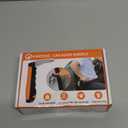 Car Door Handle for Elderly - 2025 New 3-in-1 Car Handle Assist, 2 Pack Auto Cane Portable Vehicle Support Handle Door Assist Bar, Max Load 500 Lbs, Anti-Slip Design (Orange-Car Handle +Strap)