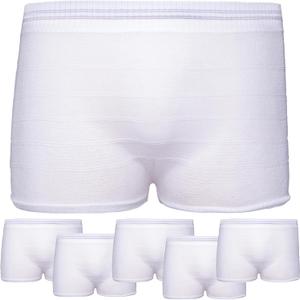 Vakly Mesh Hospital Underwear M/L (Pack of 5)  Disposable Knit Postpartum & Incontinence Underpants, Soft Stretchy Breathable High-Waisted, Washable