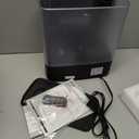 JRD Warm & Cool Mist Humidifiers for Bedroom 5L, Quiet Ultrasonic Air Humidifier Fast Symptom Relief, 50H Runtime, Oil Diffuser, 12H Timer, 7 Color Light for Large Room, Office, Baby, Plants-Black