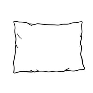 Memory Foam Cervical Sleeping Pillow – Orthopedic Neck Support, White