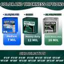 Green Heavy Duty Tarp 20x40 Feet, 12 Mil Thick Waterproof Poly Tarps Cover UV Resistant, Rip & Tear Proof with Metal Grommets Every 20 Inches